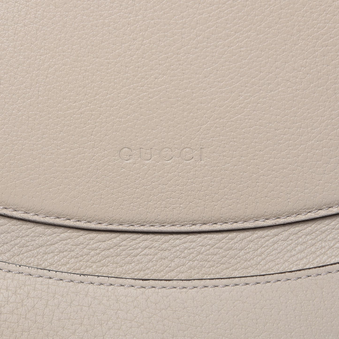 Grained Calfskin Web Stripe Butterfly Medium Totem Top Handle Bag White