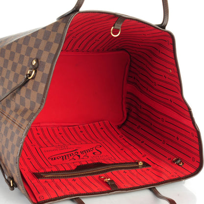 Louis Vuitton Damier Ebene Neverfull GM 6 of 8