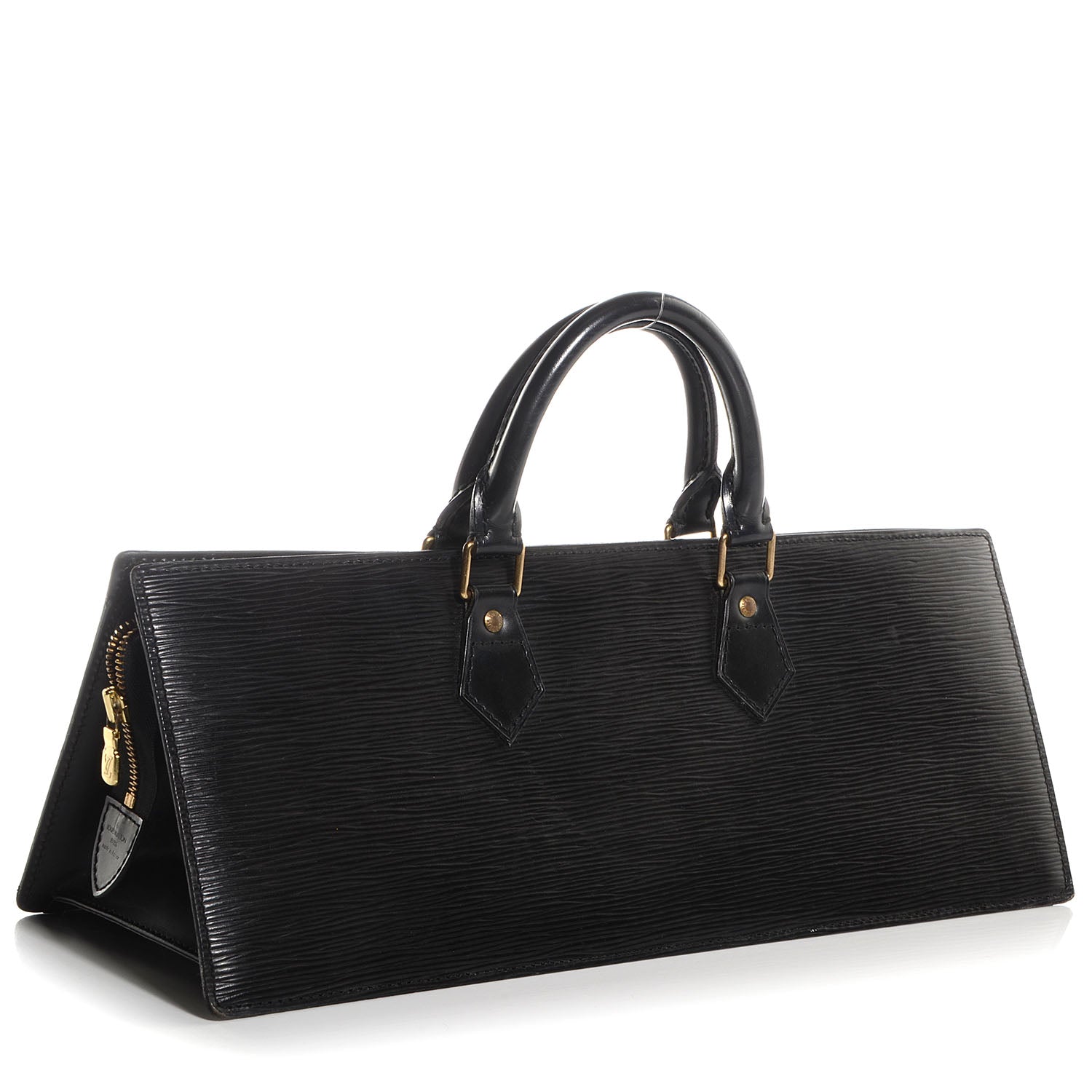 Louis Vuitton Epi Sac Triangle Black 3 of 7