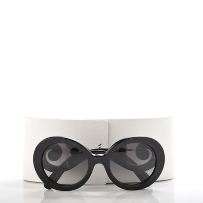 Prada Baroque Sunglasses SPR 27N Black 7 of 7