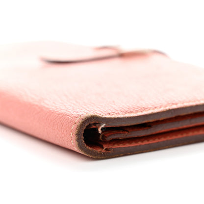 Hermes Chevre Mysore Bearn Gusset Wallet Crevette 12 of 13