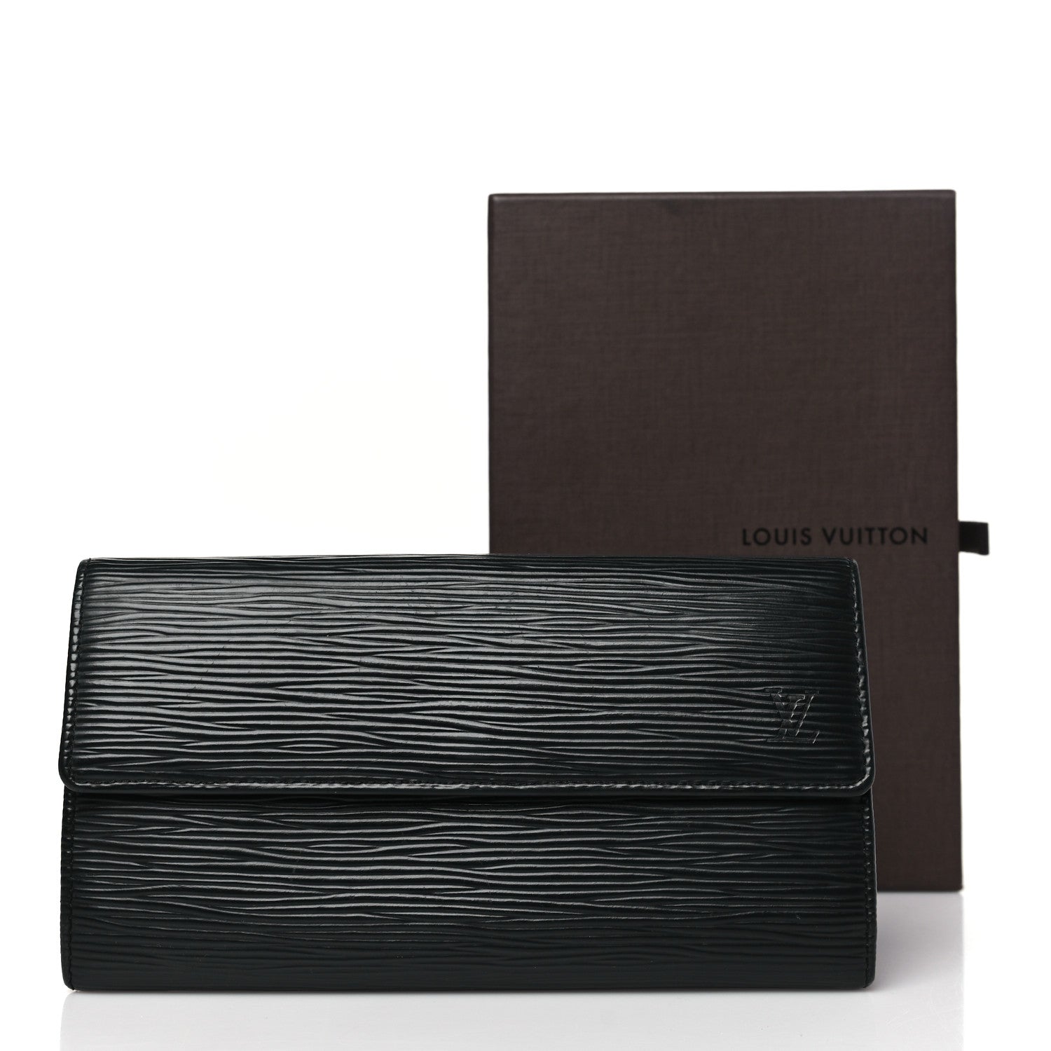 Louis Vuitton Epi Sarah Wallet Black 9 of 9