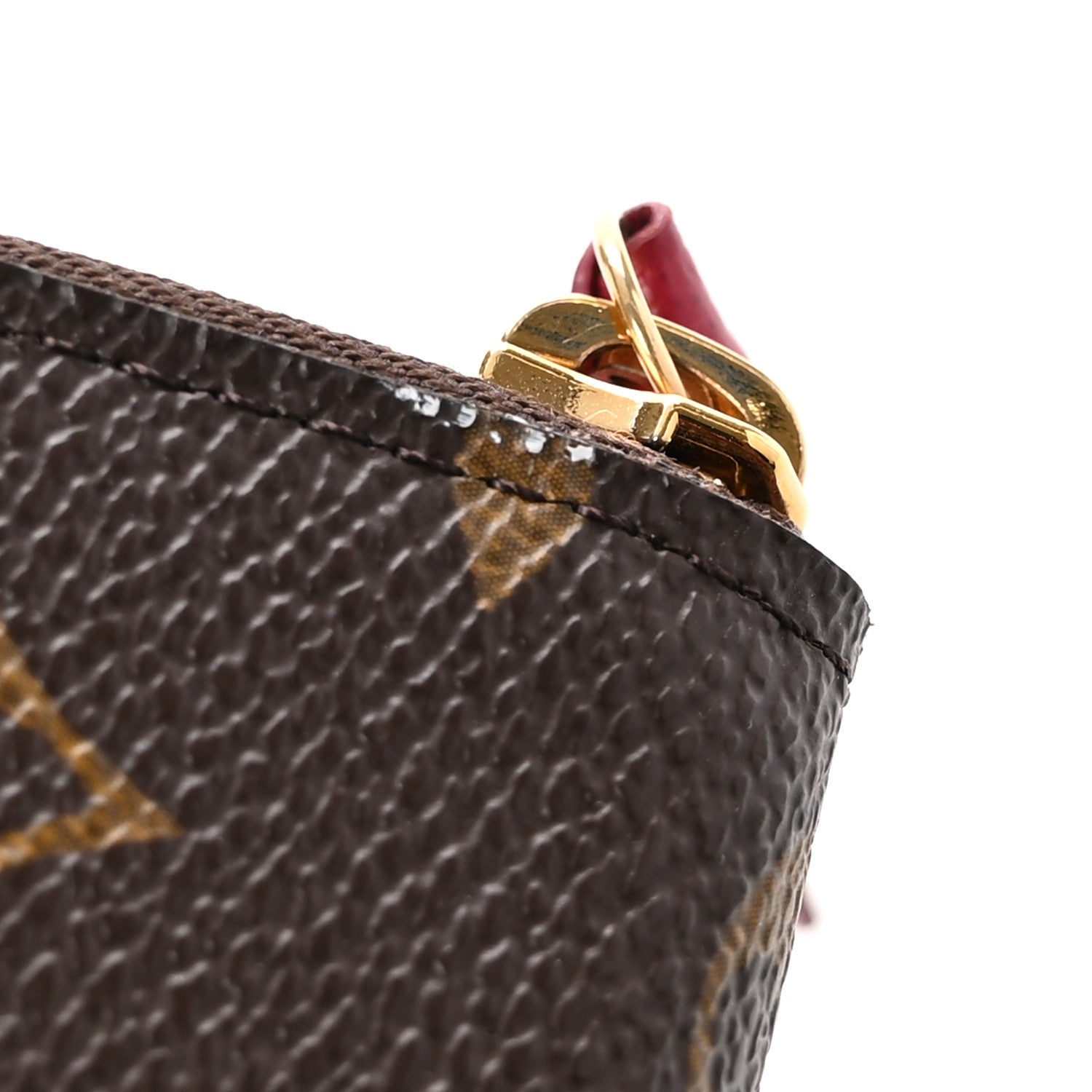 Louis Vuitton Monogram Clemence Wallet Fuchsia 8 of 9