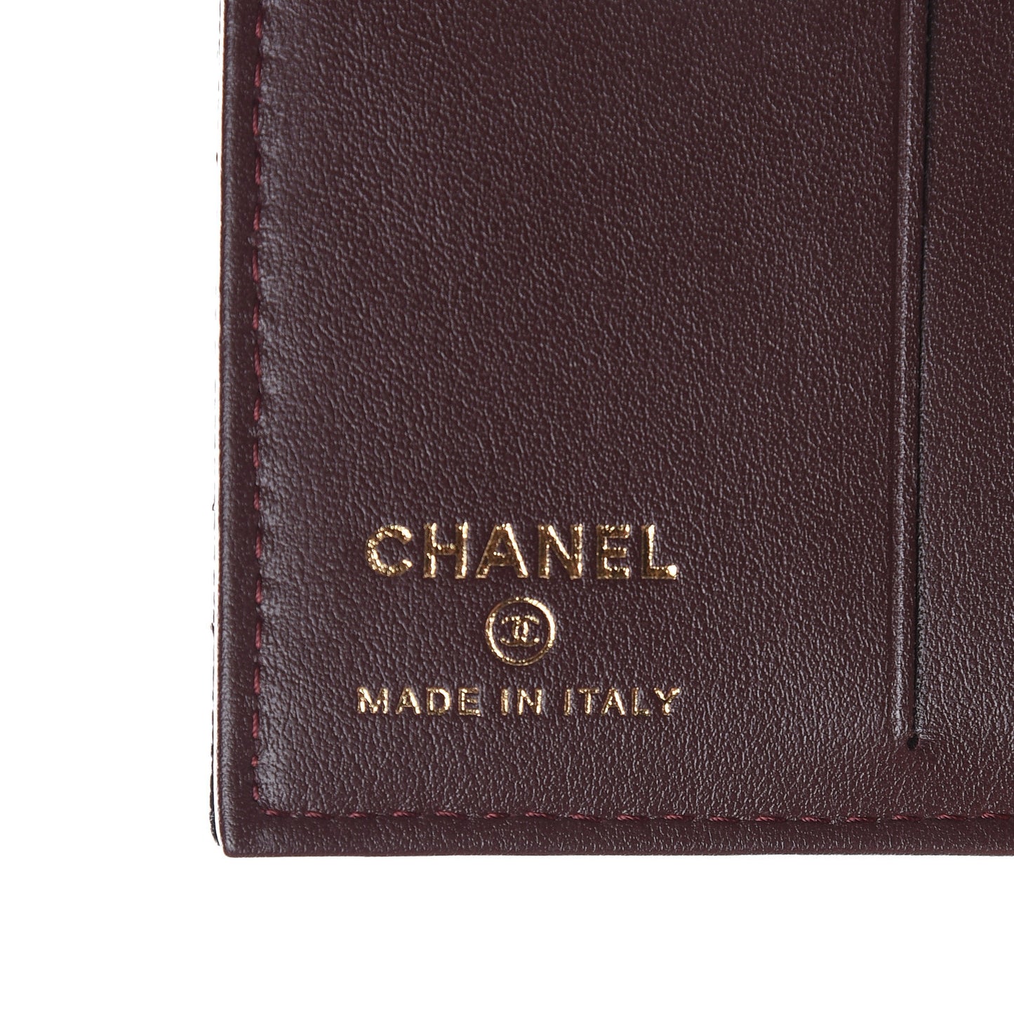 Caviar Quilted Card Holder Wallet Black