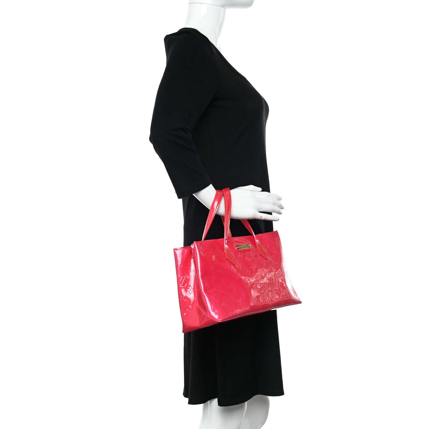 Louis Vuitton Vernis Wilshire PM Rose Pop 2 of 11
