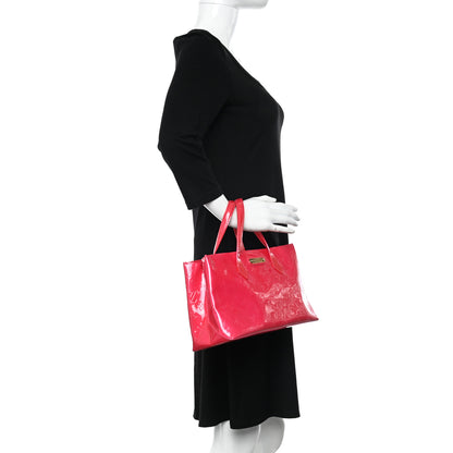 Louis Vuitton Vernis Wilshire PM Rose Pop 2 of 11