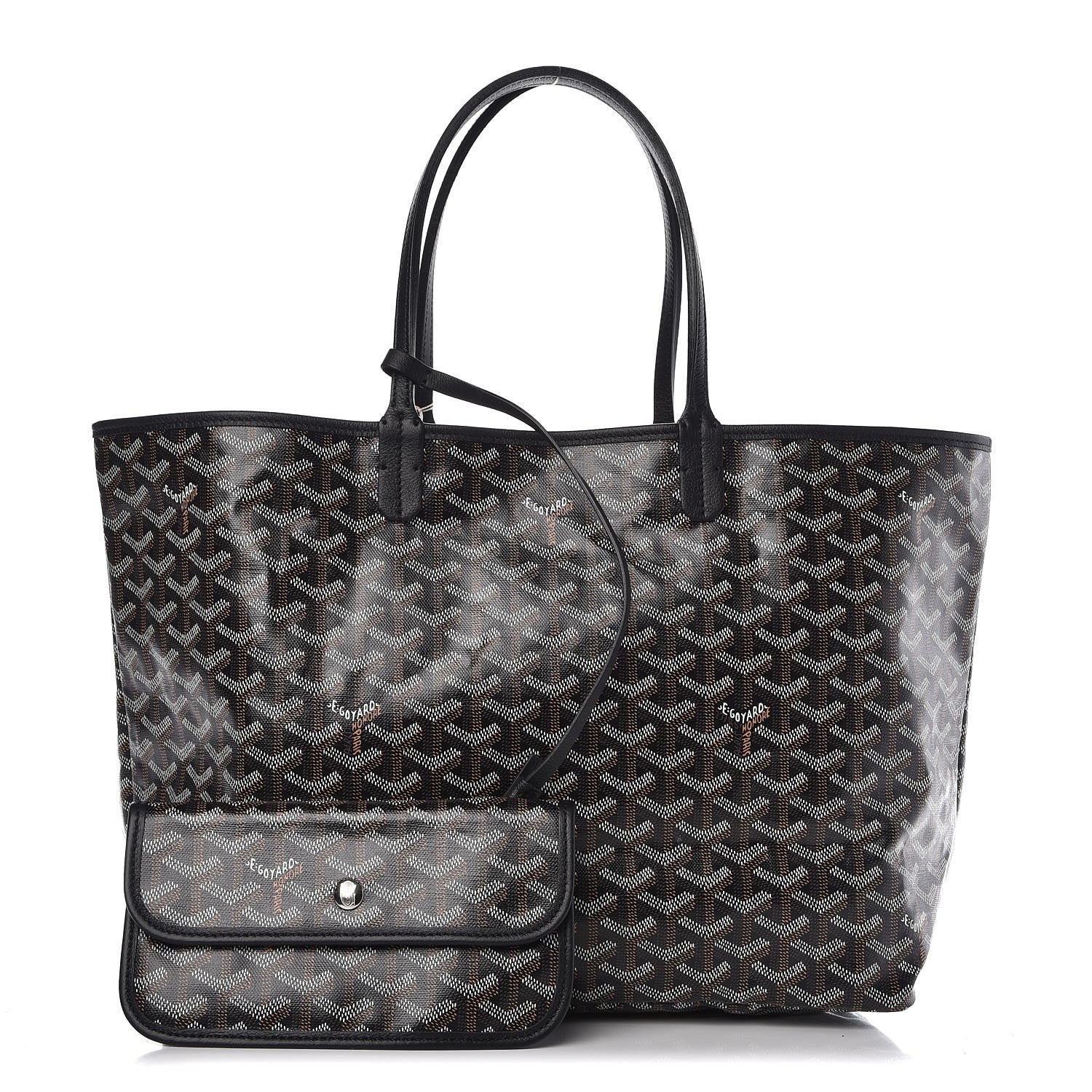 Goyard Goyardine Saint Louis PM Black 1 of 9