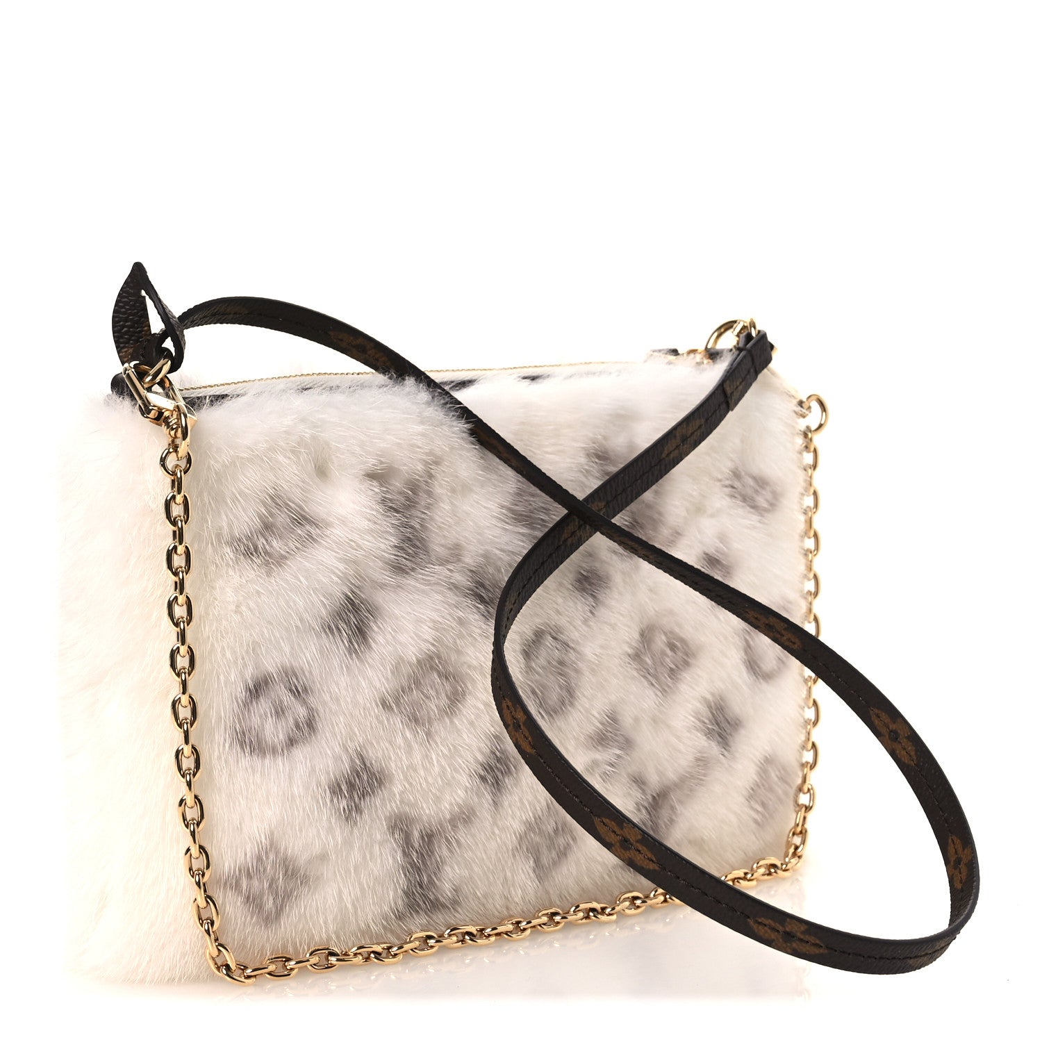 Louis Vuitton Monogram Mink Neo Pochette Milla Vision White 3 of 9