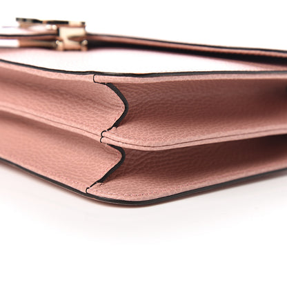 Gucci Dollar Calfskin Interlocking G Shoulder Bag Soft Pink 8 of 9
