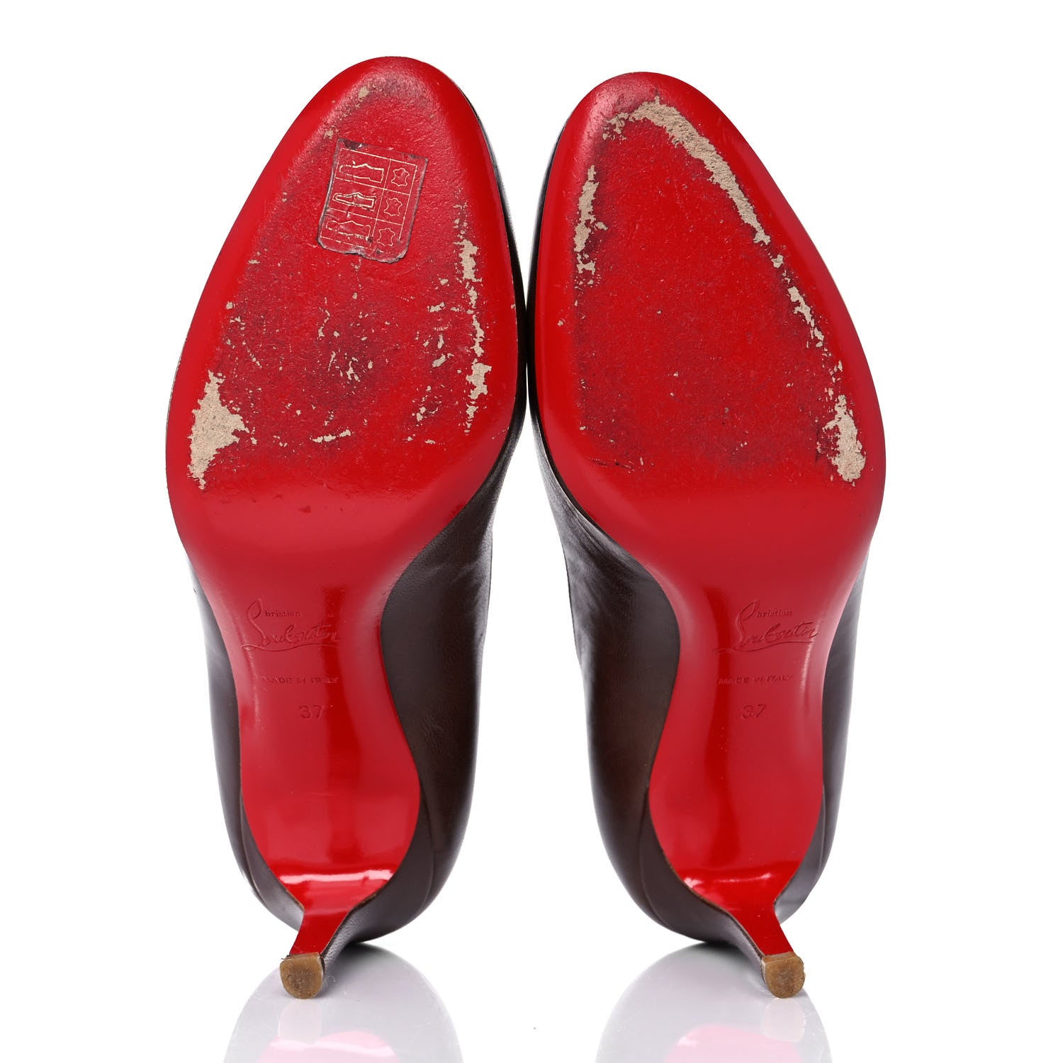 Christian Louboutin Kid Simple 70 Pumps 37 Brown 8 of 20