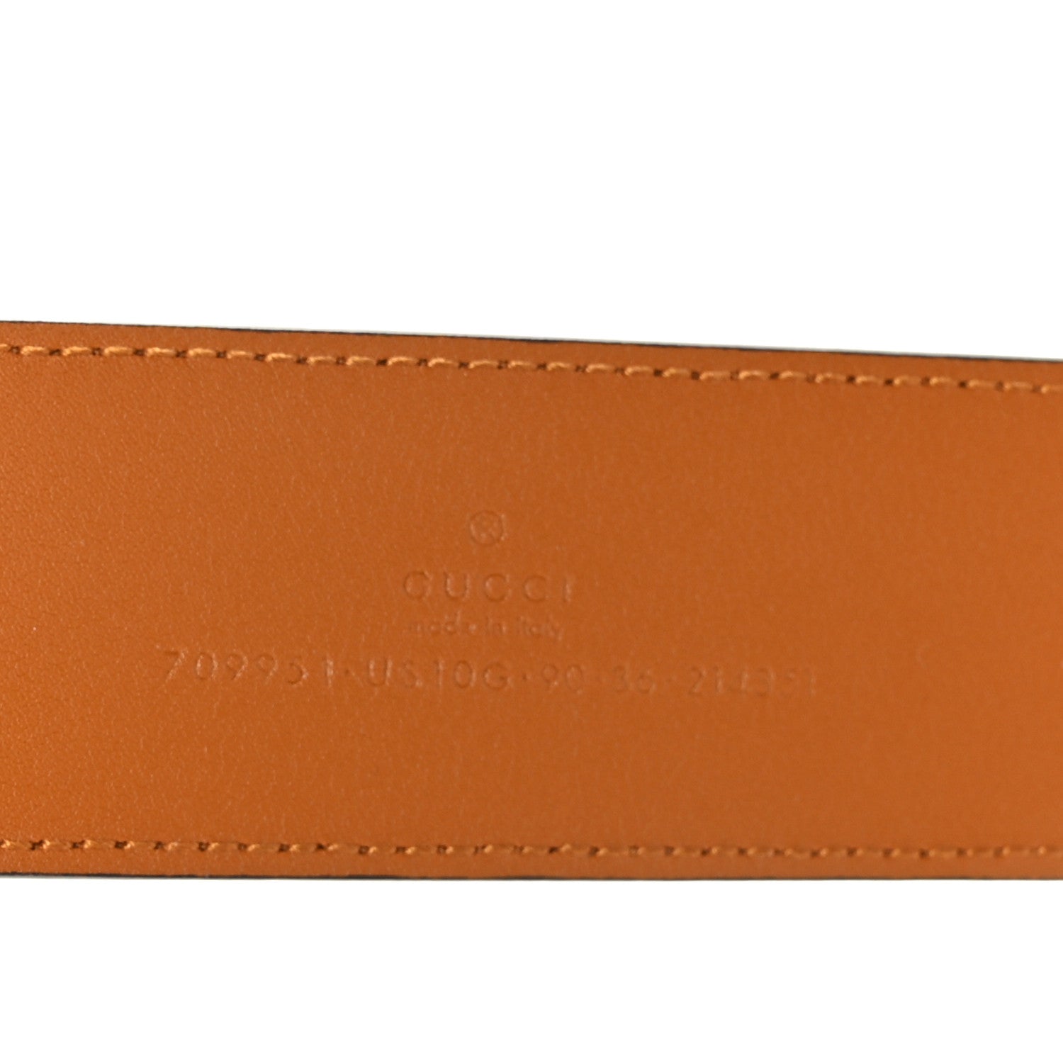 Gucci Calfskin G Buckle Belt 90 36 Light Brown 4 of 6