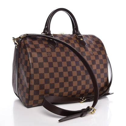 Louis Vuitton Damier Ebene Speedy Bandouliere 30 4 of 8