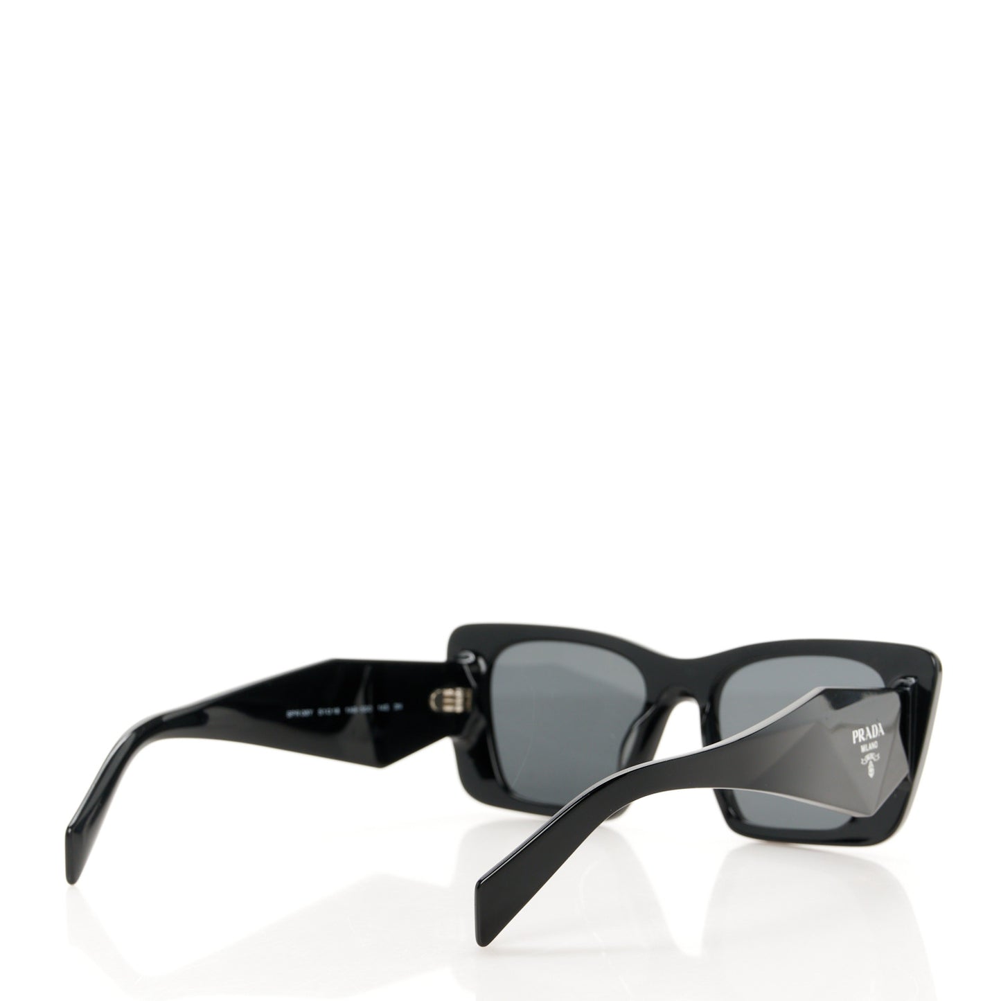 Acetate Symbole Sunglasses SPR 08Y Black