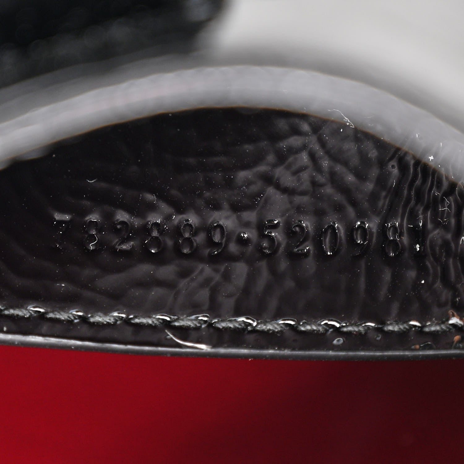 Gucci Crinkled Patent Mini Jackie Notte Bag Black 7 of 10