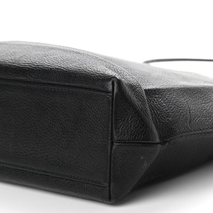 Balenciaga Calfskin Logo Small Shopping Black 6 of 12