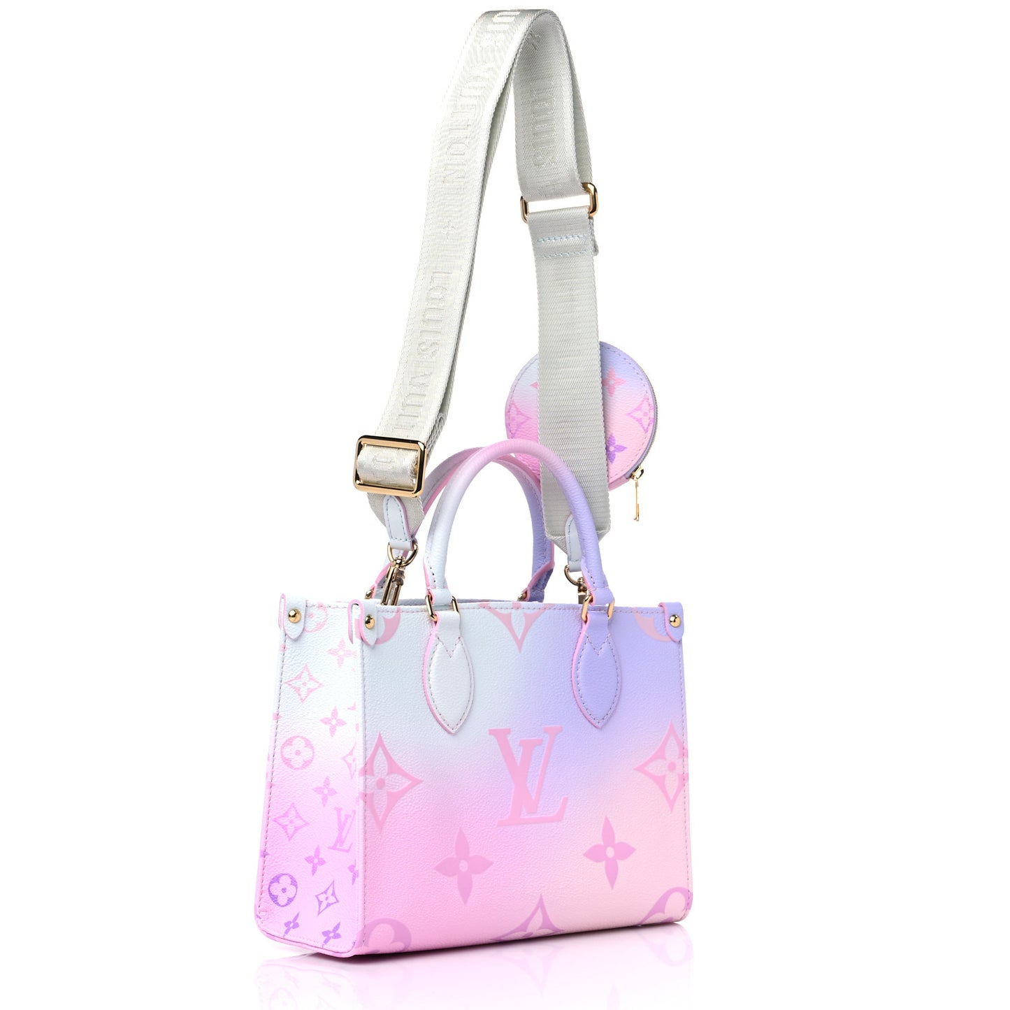 Monogram Giant Spring In The City Onthego PM Sunrise Pastel