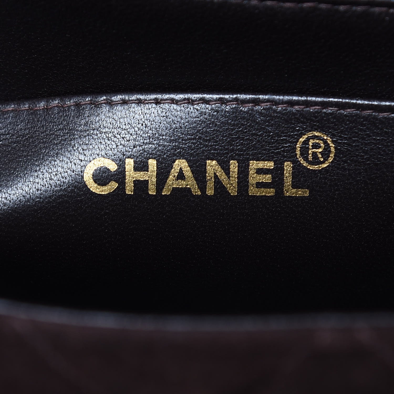 Chanel Suede Quilted Medium Single Flap Brown 6 of 15