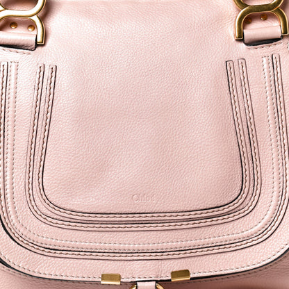 Chloe Calfskin Medium Marcie Satchel Blush Nude 8 of 14