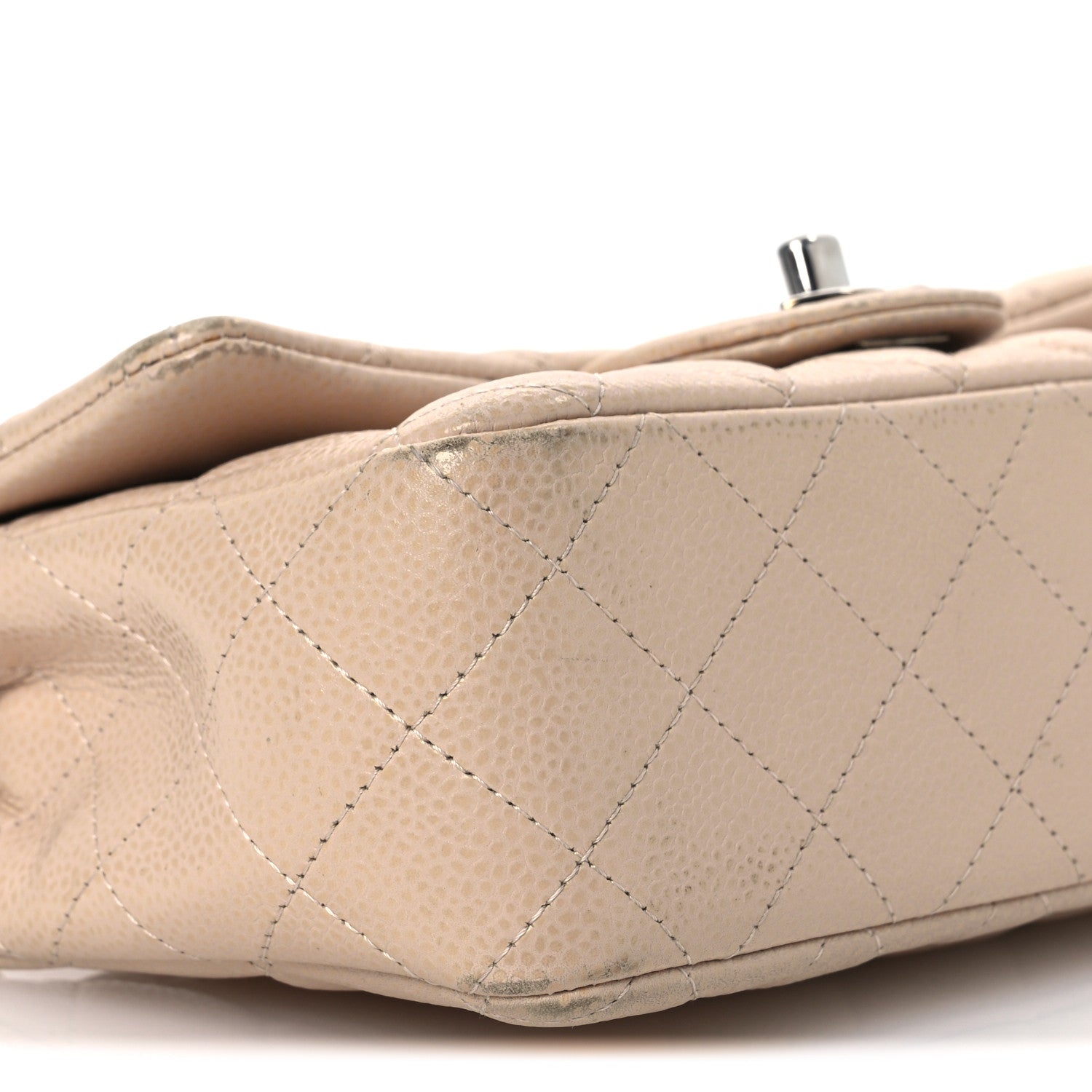 Chanel Caviar Quilted Mini Rectangular Flap Light Pink 9 of 17