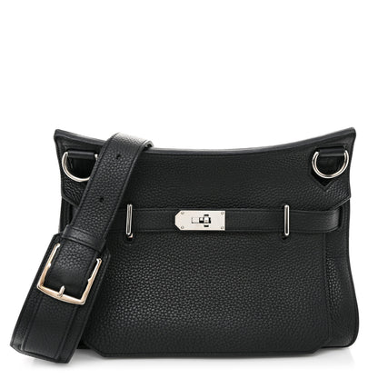 Hermes Taurillon Clemence Jypsiere 31 Black 1 of 10