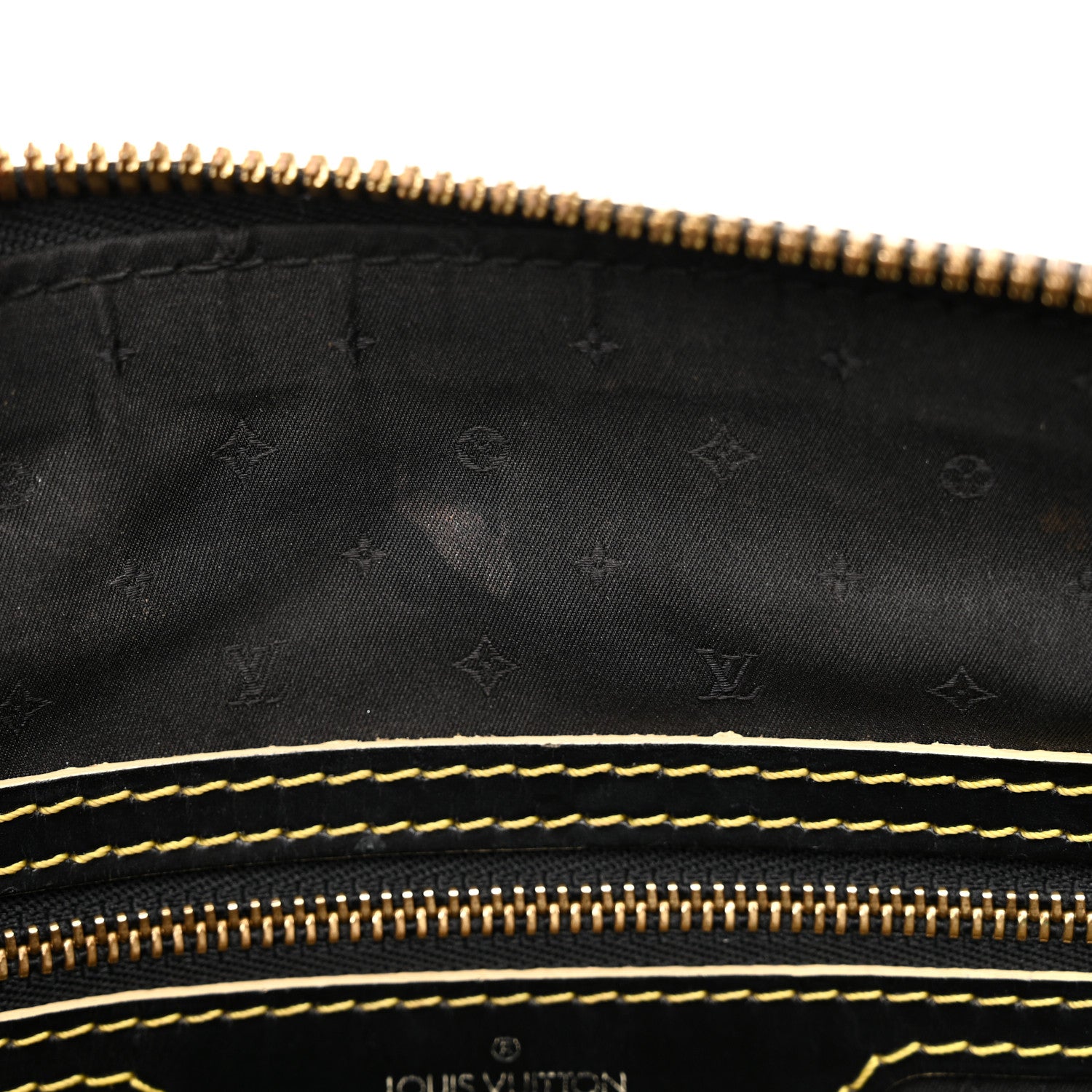 Louis Vuitton Suhali Lockit MM Black 13 of 22