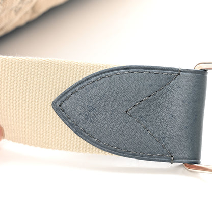 Louis Vuitton Monogram Denim Pochette Round Blue 12 of 13