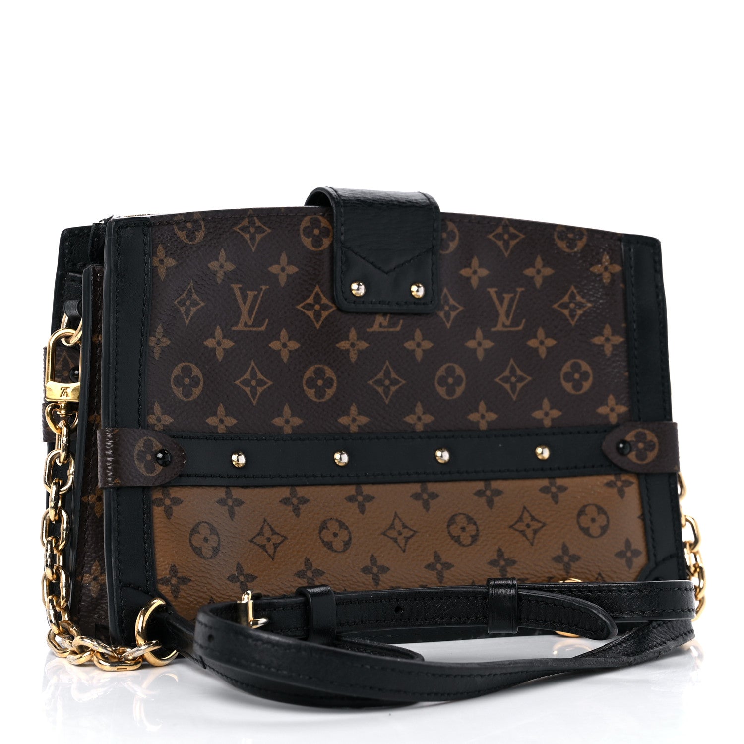 Louis Vuitton Reverse Monogram Trunk Clutch 3 of 14