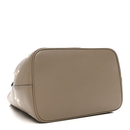 Louis Vuitton Empreinte Monogram Giant Neonoe MM Tourterelle Creme 5 of 11