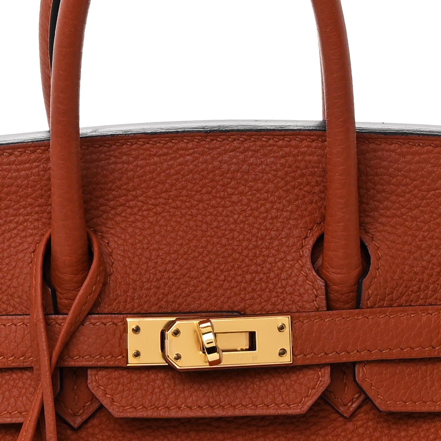 Hermes Togo Birkin 25 Cuivre 8 of 10