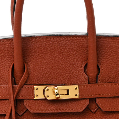 Hermes Togo Birkin 25 Cuivre 8 of 10