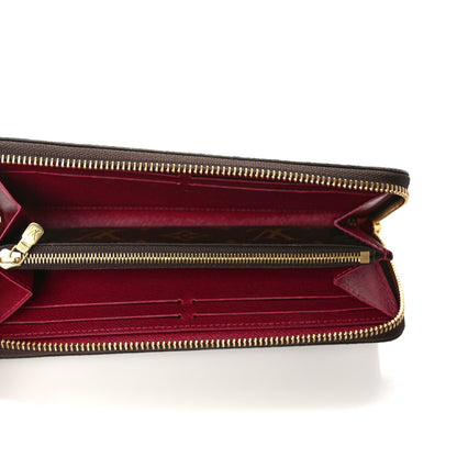 Louis Vuitton Monogram Clemence Wallet Fuchsia 5 of 7