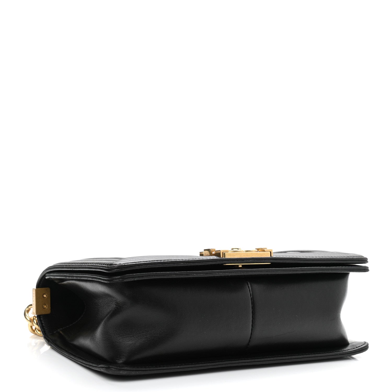 Chanel Lambskin Quilted Medium Boy Flap Black 4 of 11