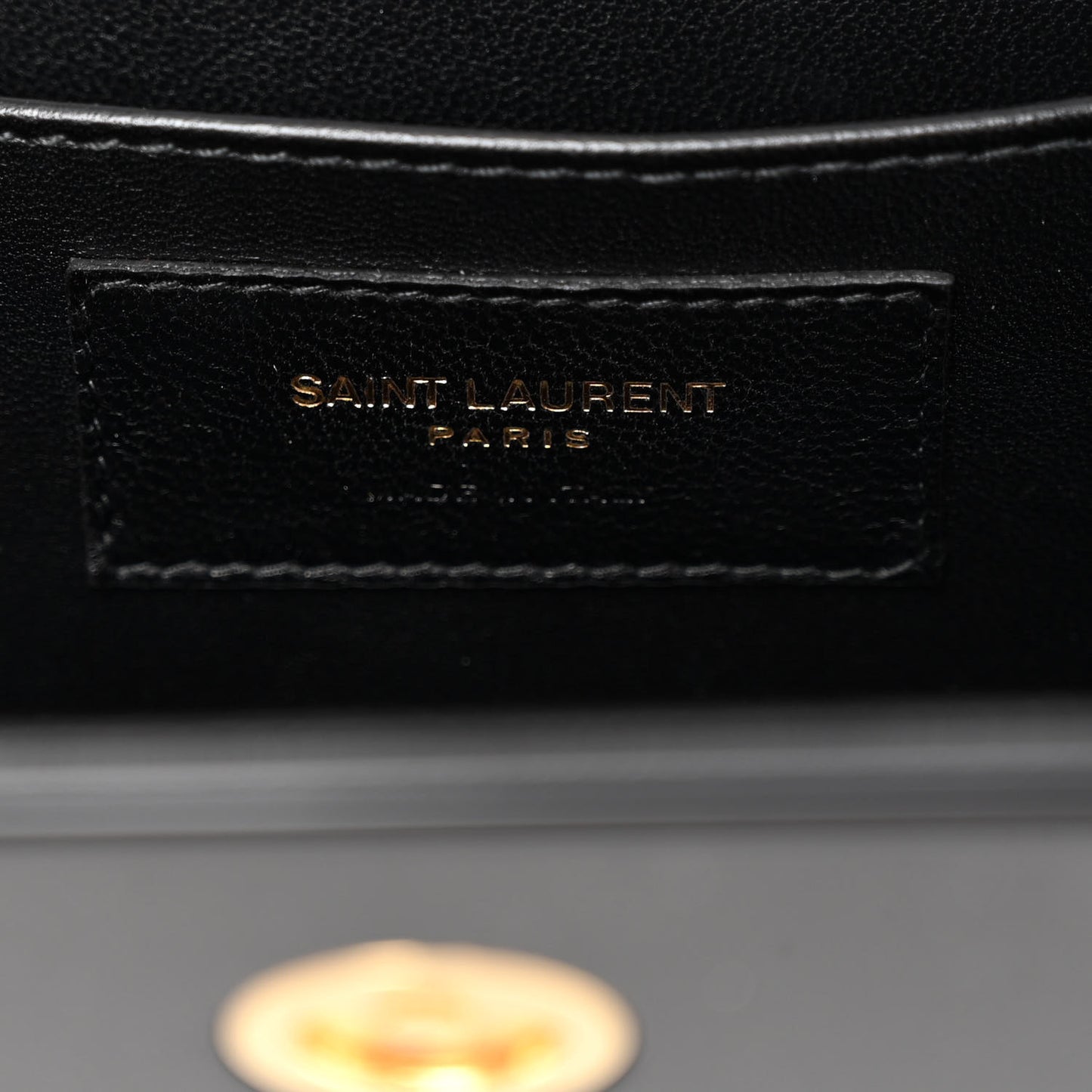 Plexiglass Monogram Vicky Minaudiere Clutch Black