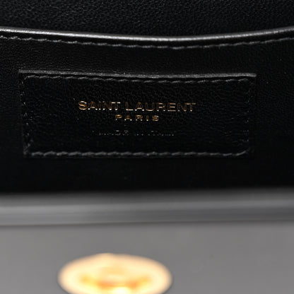 Saint Laurent Plexiglass Monogram Vicky Minaudiere Clutch Black 6 of 9