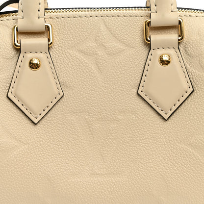 Louis Vuitton Empreinte Monogram Giant Speedy Bandouliere 20 Creme 7 of 10