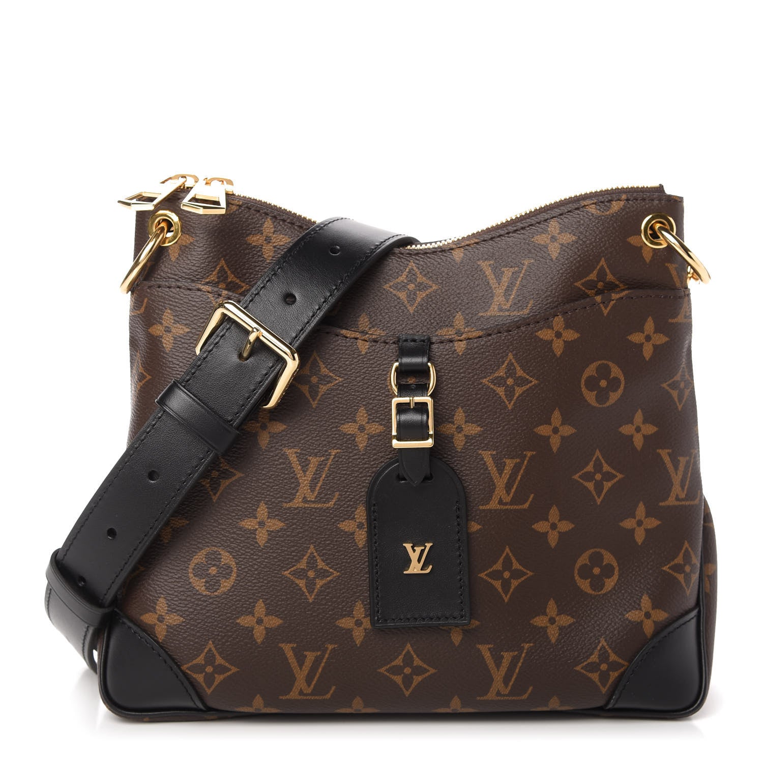 Louis Vuitton Monogram Odeon PM Black 1 of 9