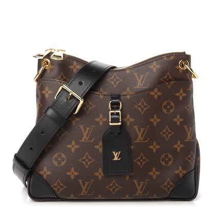 Louis Vuitton Monogram Odeon PM Black 1 of 9