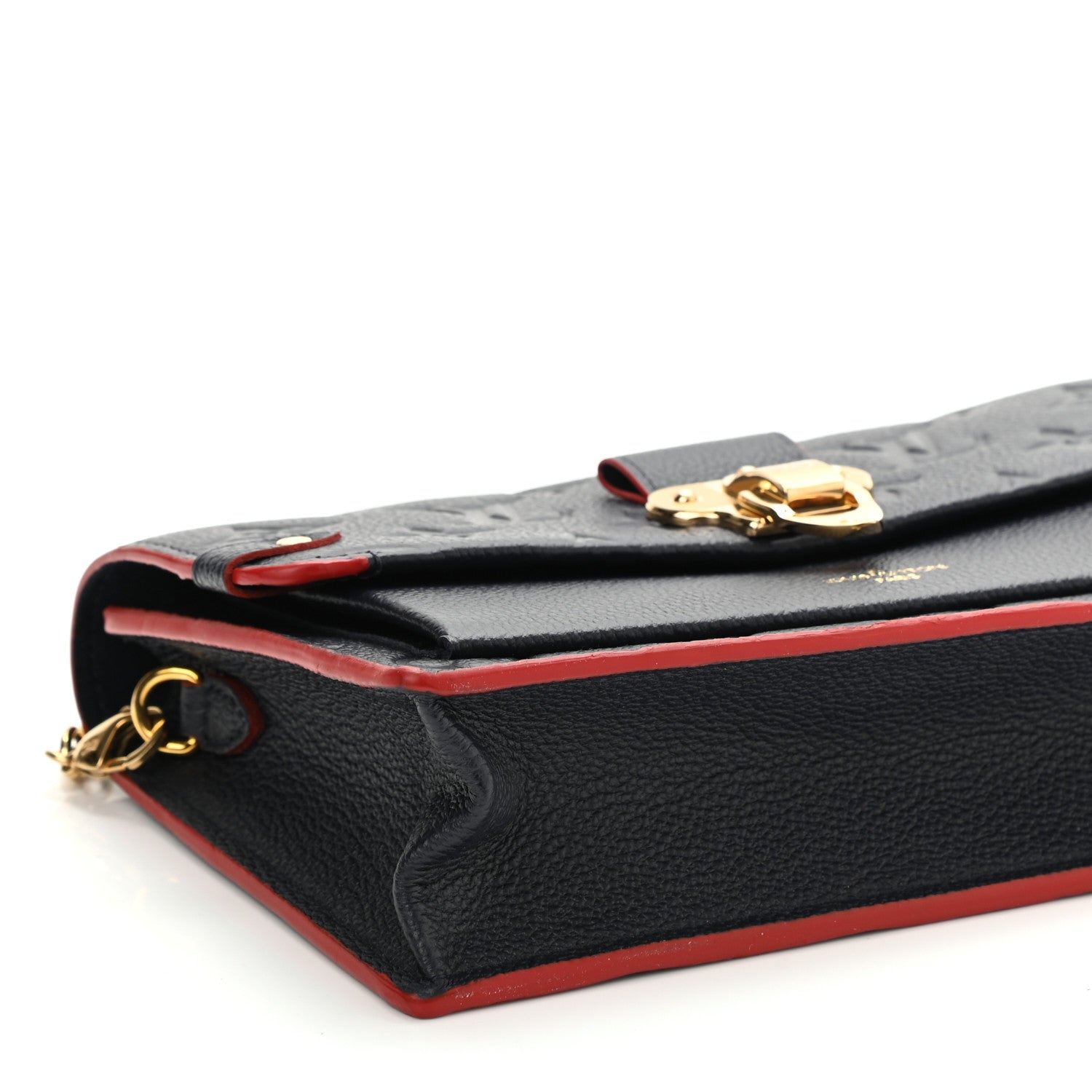 Louis Vuitton Empreinte Vavin Chain Wallet Marine Rouge 8 of 9