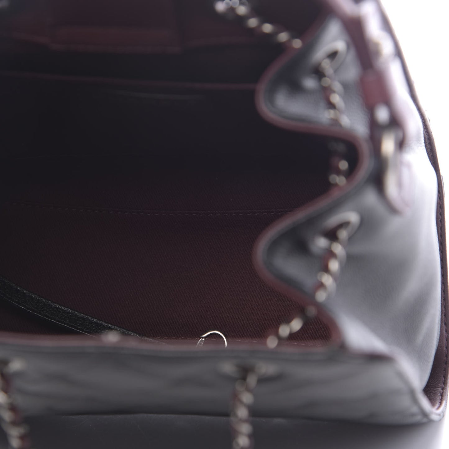 Caviar Quilted Small CC Bucket Bag Black