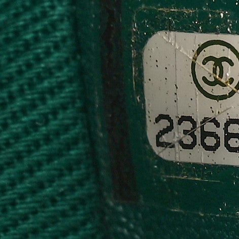 Chanel Caviar Quilted Small Coco Handle Flap Green 8 of 10