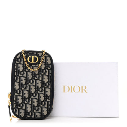Christian Dior Oblique 30 Montaigne Phone Holder Blue 12 of 12