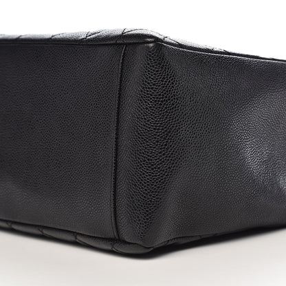 Chanel Caviar Quilted Grand Shopping Tote GST Black 11 of 12