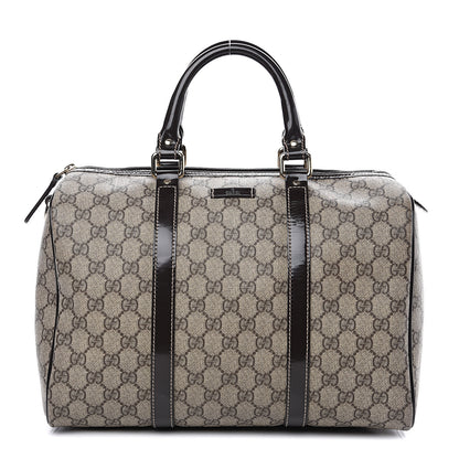 Gucci GG Plus Monogram Medium Joy Boston Dark Brown 1 of 13