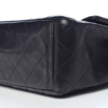 Chanel Lambskin Quilted Maxi Single Flap Black 13 of 19
