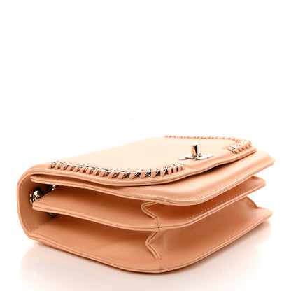 Chanel Calfskin Medium Braided Chic Flap Beige 4 of 10