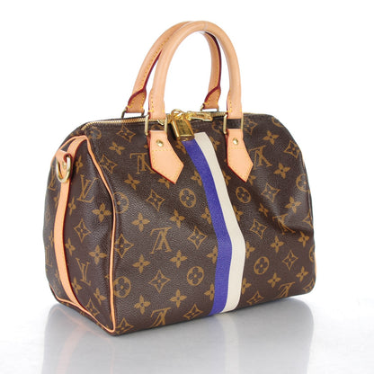 Louis Vuitton Monogram My LV Heritage Speedy Bandouliere 25 Ivory Violet 3 of 7