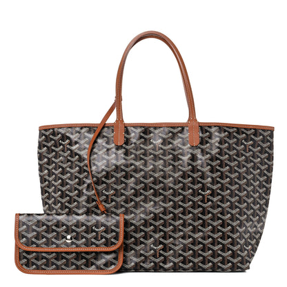 Goyard Goyardine Saint Louis PM Black Gold 1 of 8