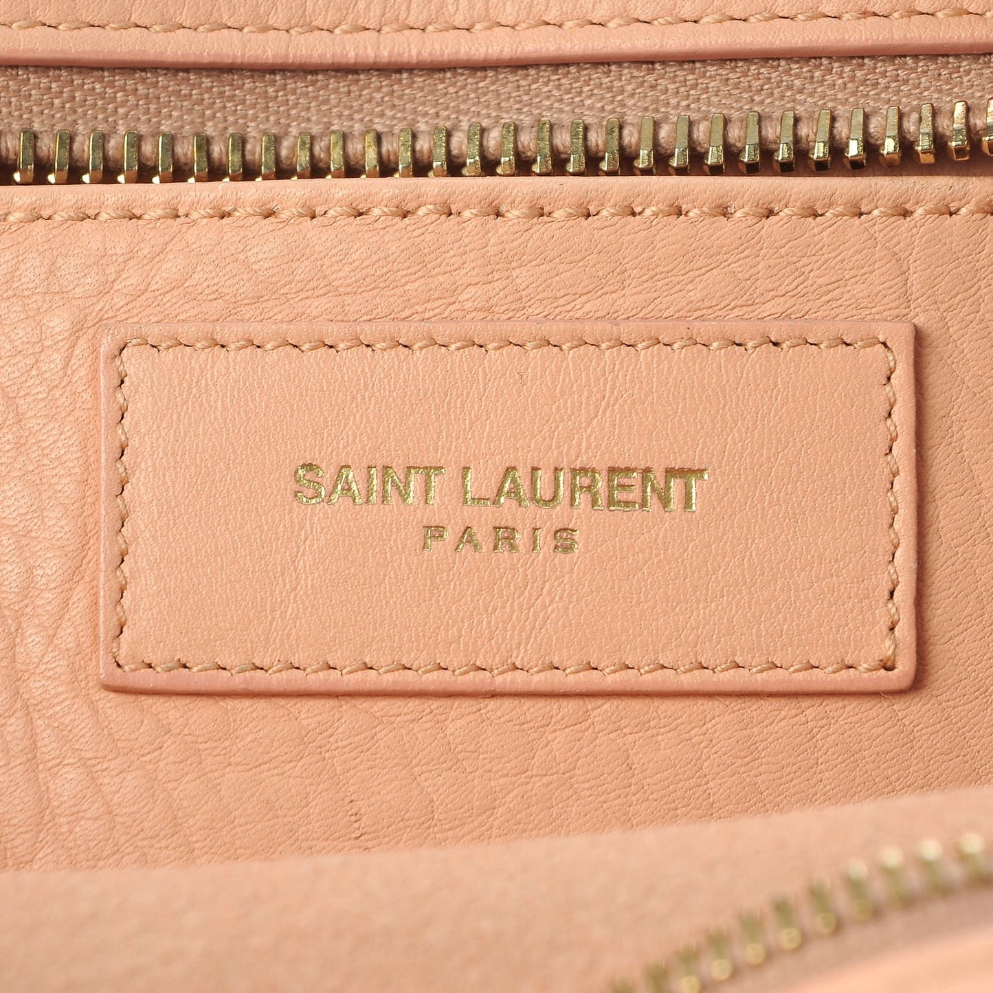 Calfskin Small Classic Y Cabas Blush