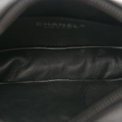 Chanel Aged Calfskin Chevron Mini Reissue Camera Case So Black 5 of 9