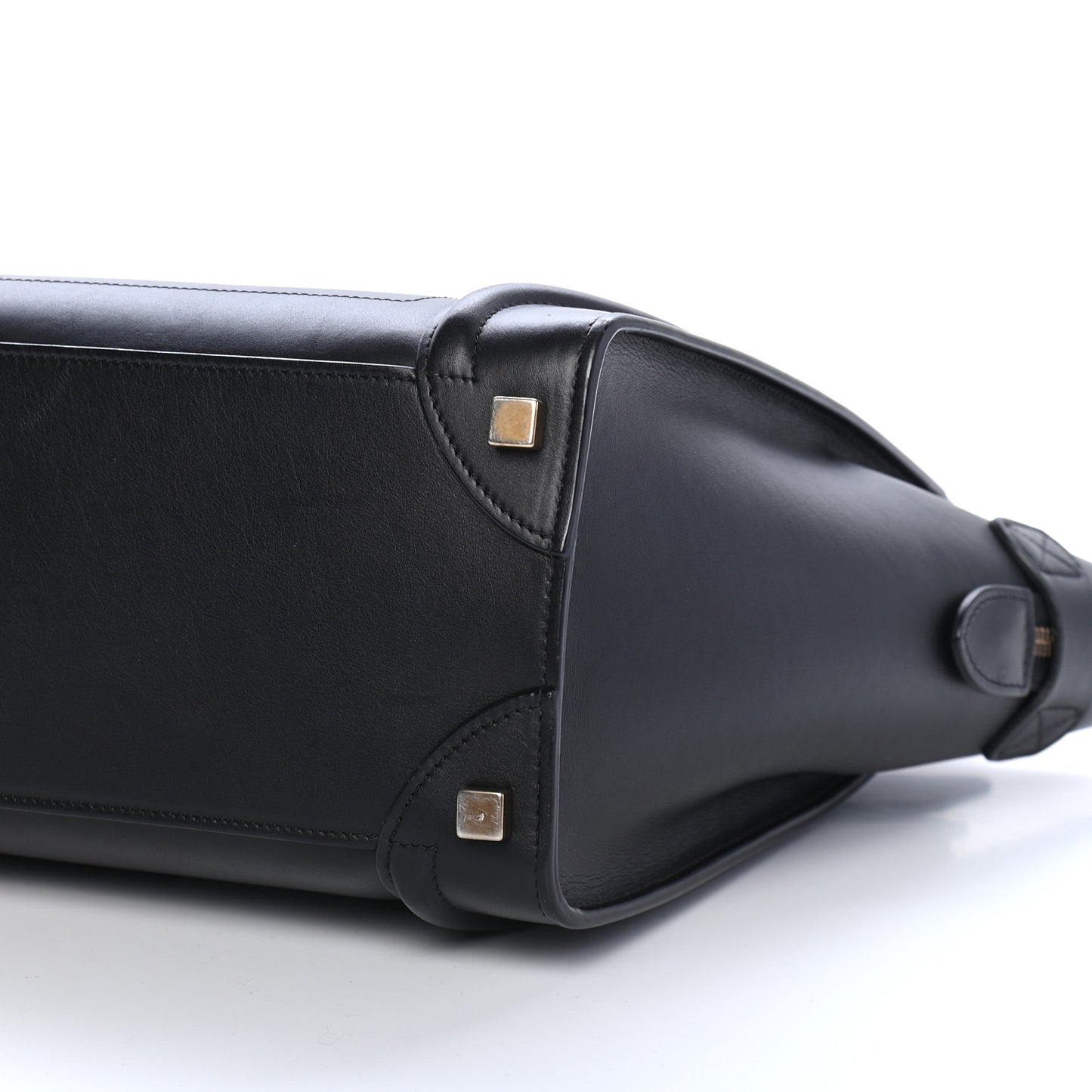 Smooth Calfskin Micro Luggage Black